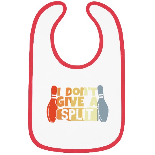 Bowler Saying Bowling Lover Bibs