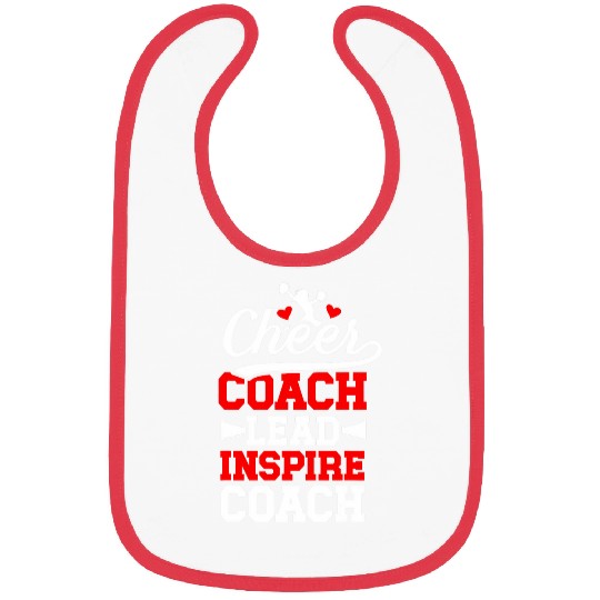 Cheer Coachs Lead Inspire Coachs Cheerleading Coach Bibs