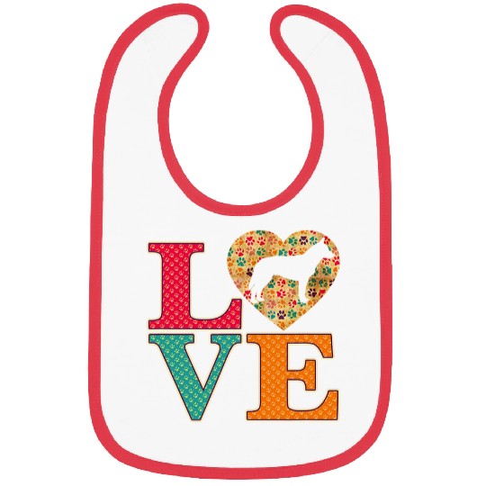 Blue Heeler Design for Blue Heeler Dog Lovers 4 Bibs