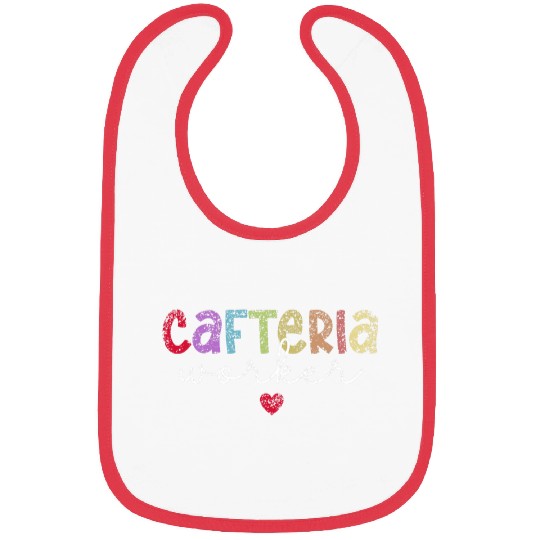 Cafeteria Worker Ladies Lunch Lady School Cafeteria Worker Bibs