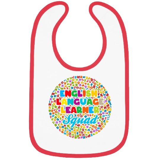ELL Squad School Teacher Assistant English Language Learner Bibs