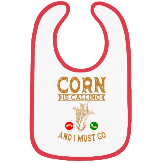 Corn Is Calling Farmer Maize Cereal Grain Grower Planter Bibs
