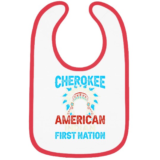 Cherokee American Indian First Nation Bibs
