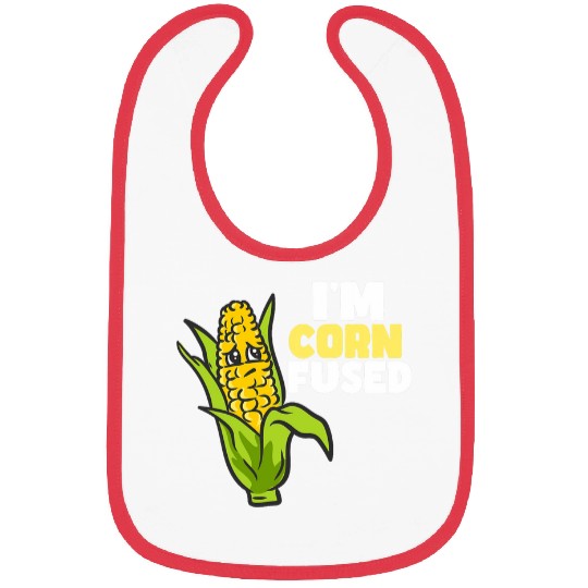 Corn Cob Design For Maize Food Lover 2Im Cornfused Bibs