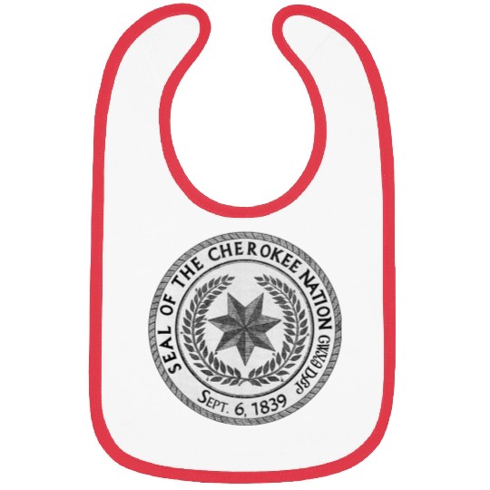 Cherokee Nation Seals Native American Indian Bibs