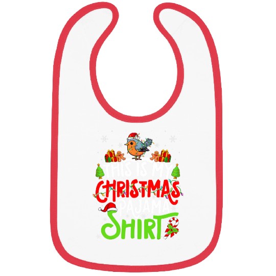 Robin Christmas Pajama   Robin Lover Bibs