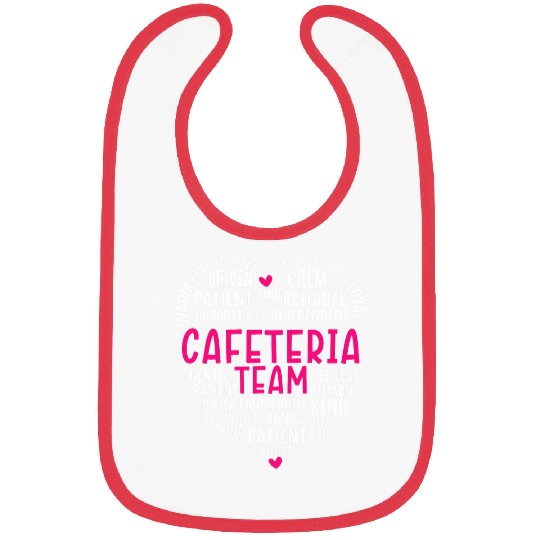 Cafeteria Team Job Profession Dinner Lady Cook Lunch Lady Bibs