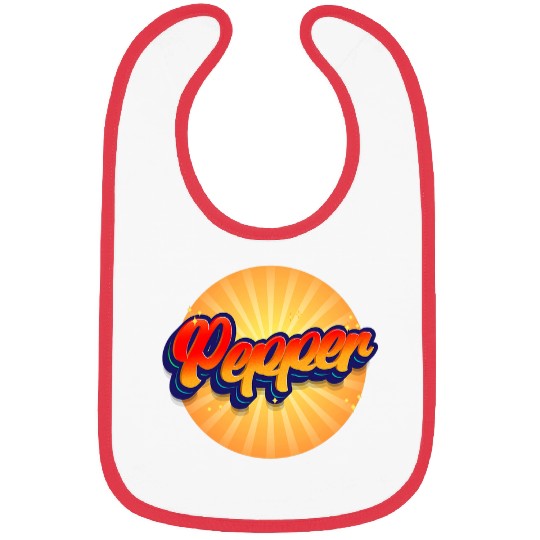 Retro vintages Pepper Hot Pepper Fanatic Peppers Bibs