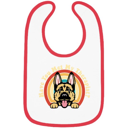 Emotional Support Therapy Dog German Shepherd Breed Alsatian Bibs