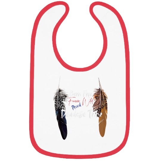 Deadose Native American Indian Tradition Proud Respect Bibs