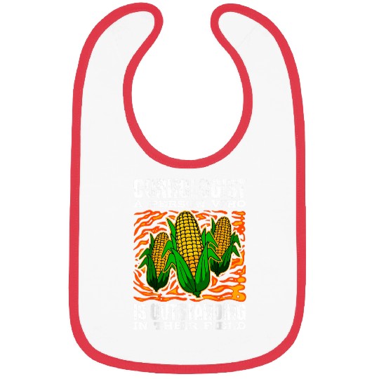 Corn Enthusiast Cornologist Farmer Maize Planter Grower Bibs