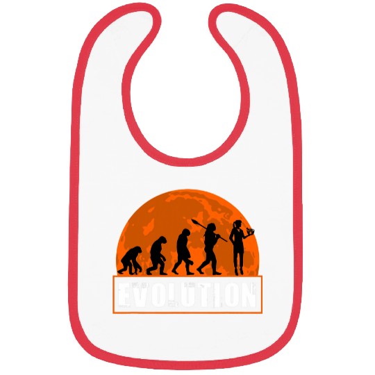 Pharmacist Job Pharmacist Funny Human Evolution Gift for Men Women Bibs