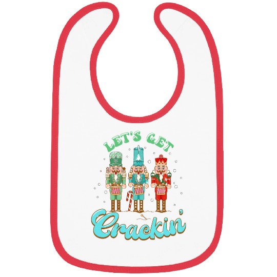 Groovy Retro Christmas Nutcracker Squad Ballet Dance Mom Kid 1 Bibs