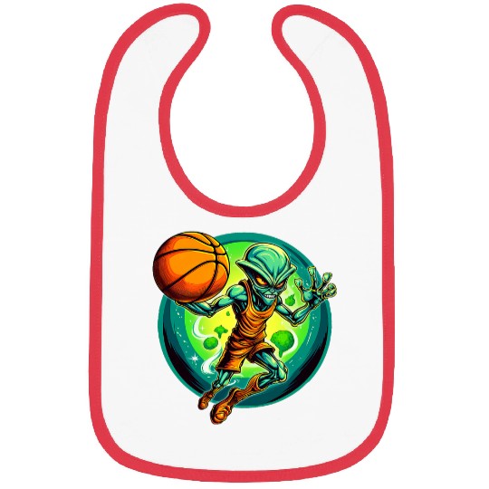 Basketball Alien Bibs