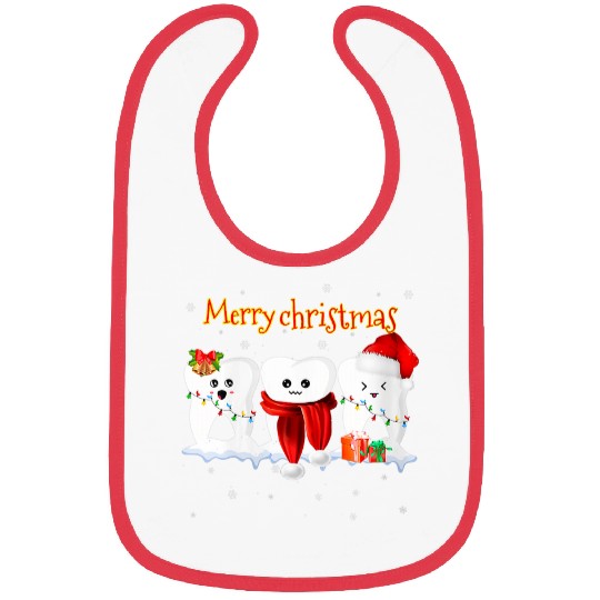 Merry Christmas Dental Assistant Dental Squad Oh Dentistree Bibs