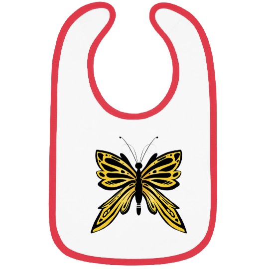 Monarch Butterfly Cute Monarchs Design Bibs