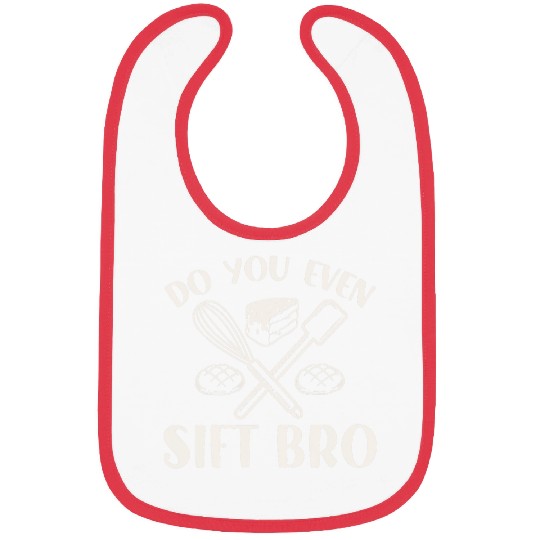 funny pastry chef bakery baked goods bread butter oven flaky Bibs