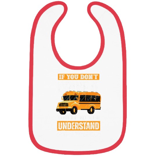 Funny Student School Bus Driver For Students Bibs