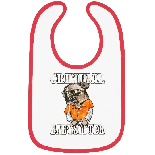 Criminal Babysitter Correctional Officer 1 Bibs