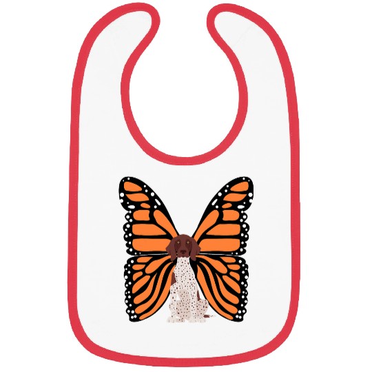 German Shorthair Pointer Cute GSP Mom Bibs