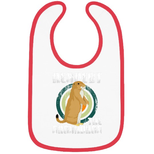 Respect the Groundhog Funny Woodchuck Groundhog Day Bibs