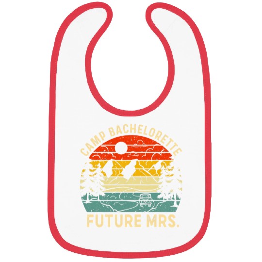 Camp Bachelorette Party Future Mrs Retro Camping Bibs
