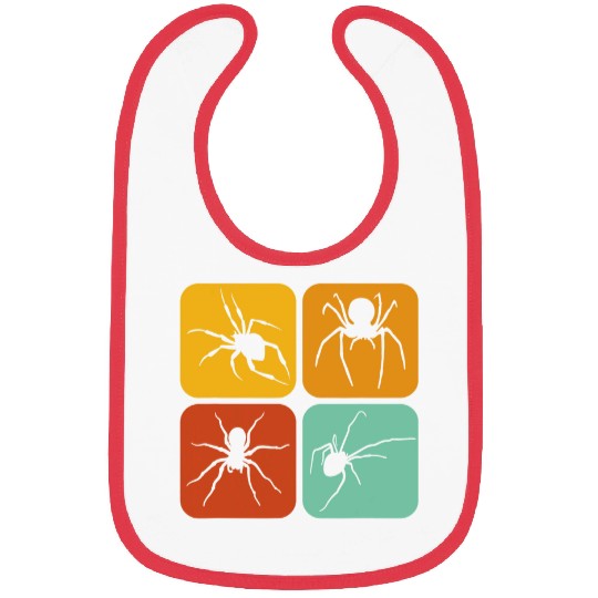 Retro Spiders I Aesthetic I Spiderweb I Spider Bibs