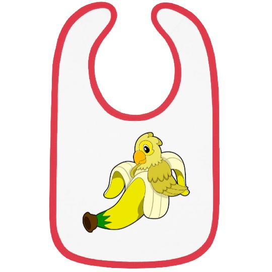 Parrot Banana Bibs