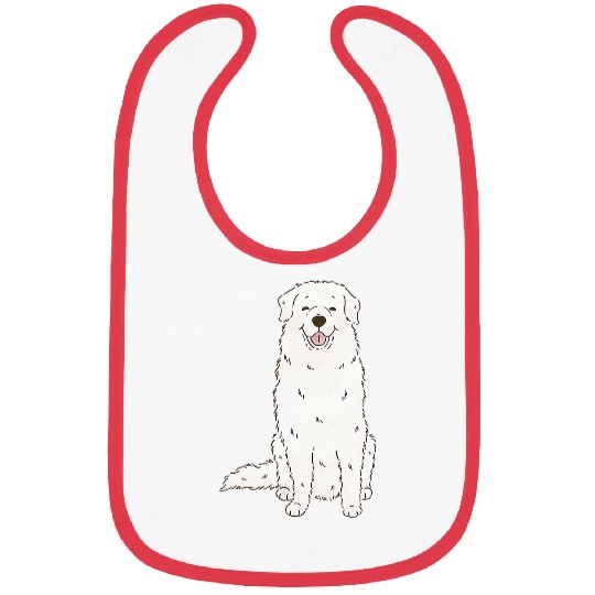 Great Pyrenees Lovers PYR Dog Mom Bibs