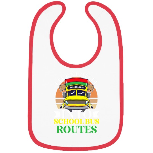 Funny School Bus Driver Appreciation anniversary 1 Bibs