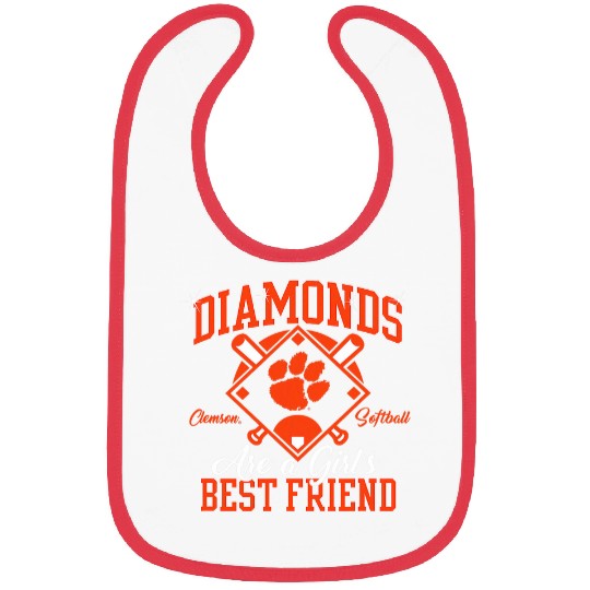 Clemson Tigers Softball Diamond Purple Officially Licensed Bibs