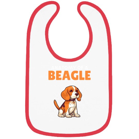 Cute Dogs Explanation Anatomy Of A Beagle Bibs