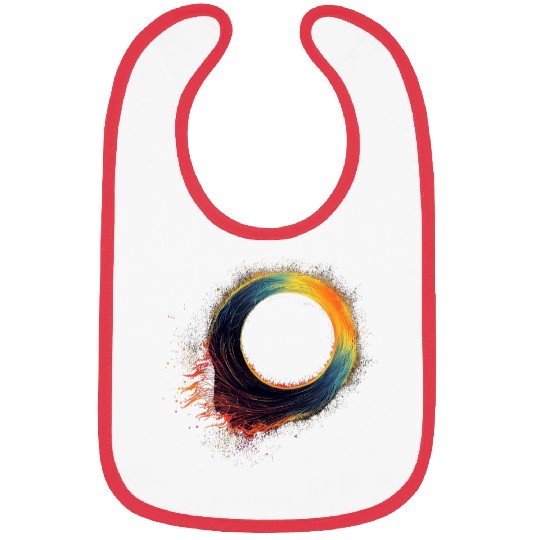 Cosmic Eclipse Ballet Celestial Phenomena Art 2 Bibs