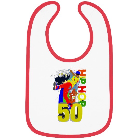 Hip Hop is 50 50th Anniversary Breakdancing Bibs