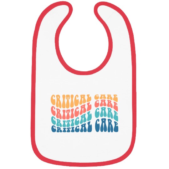 Critical Care nurses Appreciation Nursing Student Retro Bibs