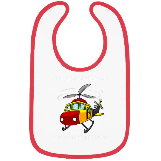 Cool Helicopter Gift For Men Women Chopper Helicopter Pilot Bibs