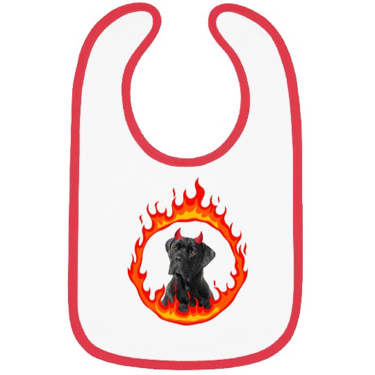 Devil Dog Cane Corso Bibs