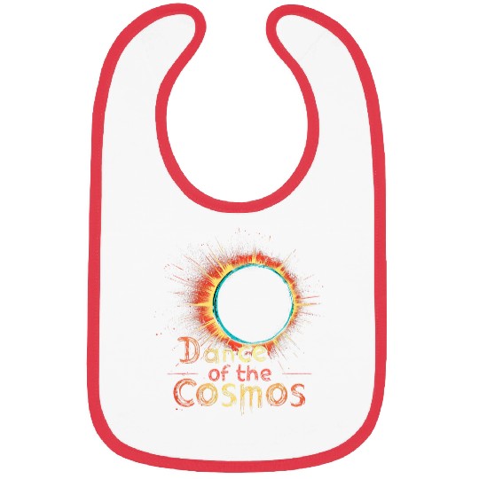 Cosmic Eclipse Ballet Celestial Phenomena Art Bibs
