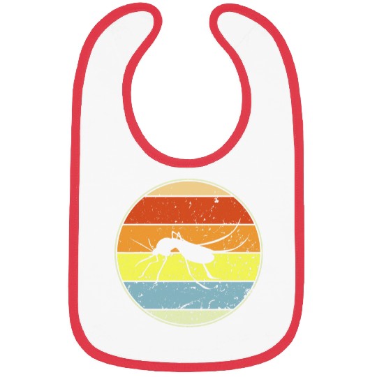 Mosquito Insect Retro Bibs