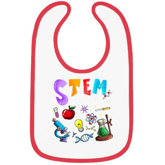 Steminist STEM Teacher Science Technology Engineering Math 24 Bibs