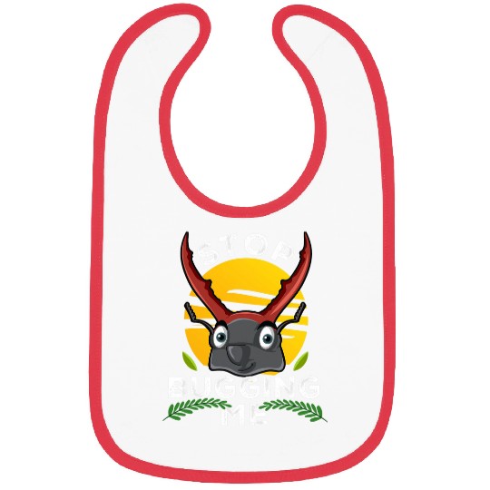 Stop Bugging Me Bug Beetle Bibs