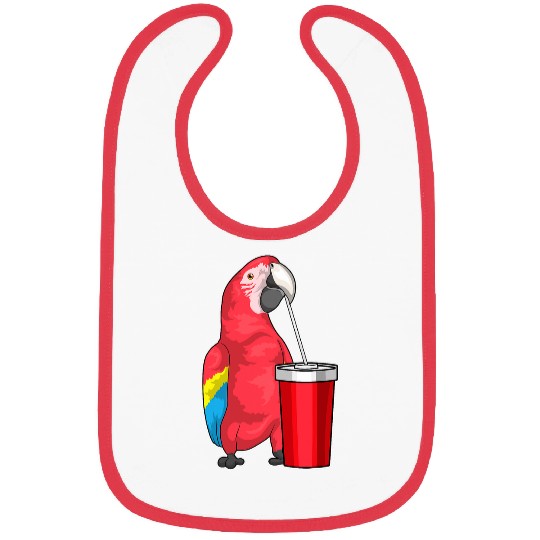 Parrot Drinking mug Bibs