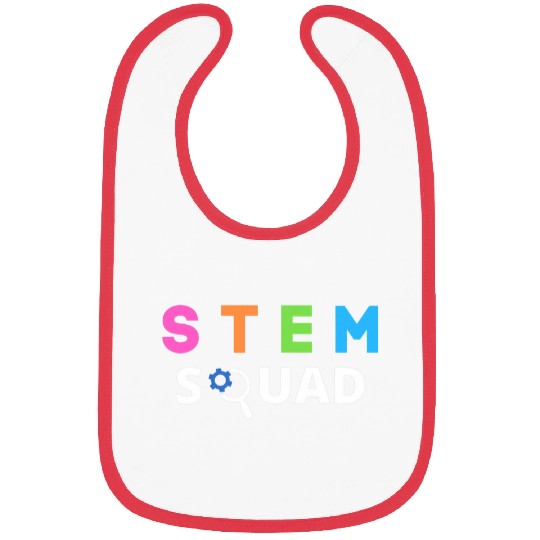 STEM Squad Science Technology Engineering Math Steminist Bibs