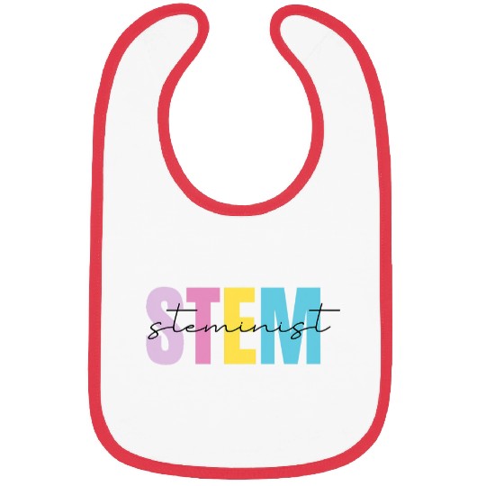 Stem Squad Science Technology Engineering Math 2Steminist Bibs