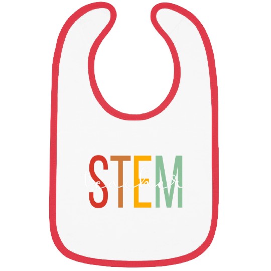 STEM Teacher Science Technology Engineering Math Boho 21 Bibs