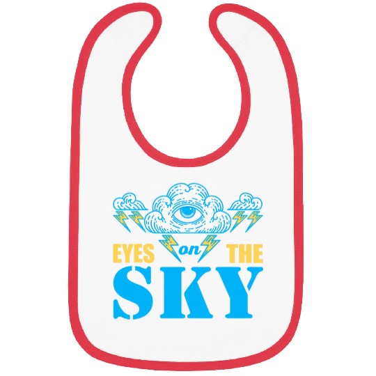 Eyes On The Sky I Meteorology Bibs