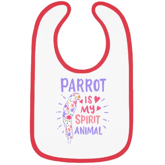 Parrot Bird Spirit Animal Bibs