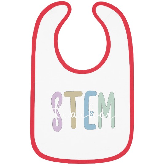STEM Teacher Science Technology Engineering Math Bibs