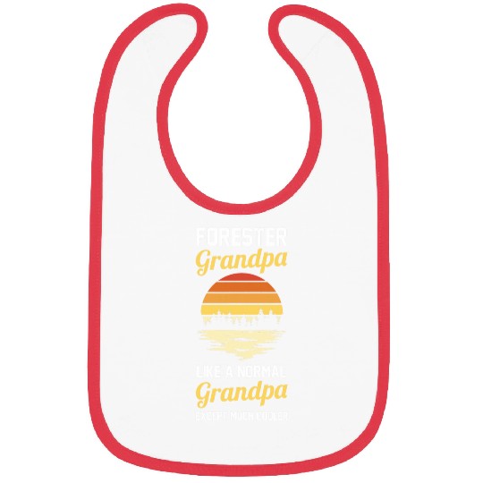 Forest Forestry Worker Grandpa Forester Bibs