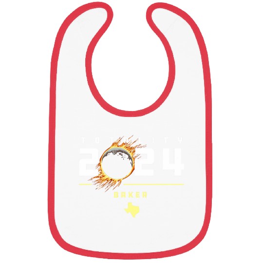 Baker Texas 2024 Total Solar Eclipse Bibs
